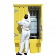 Поддон для еврокубов с металлическим укрытием BB1HCS
